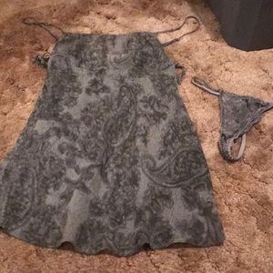 Victoria’s Secret nightie and matching thong